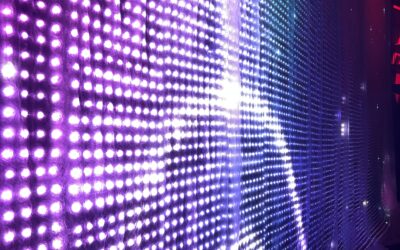 Uutta kalustoa vuokrakäyttöön: LED mesh -verkkoa