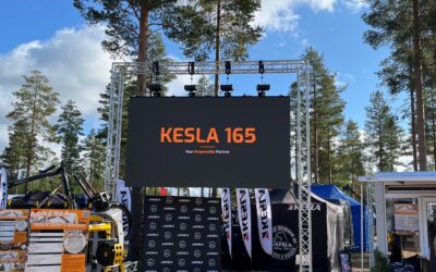 FinnMETKO 2026. LED-screenejä ja näyttöjä useammalle osastolle